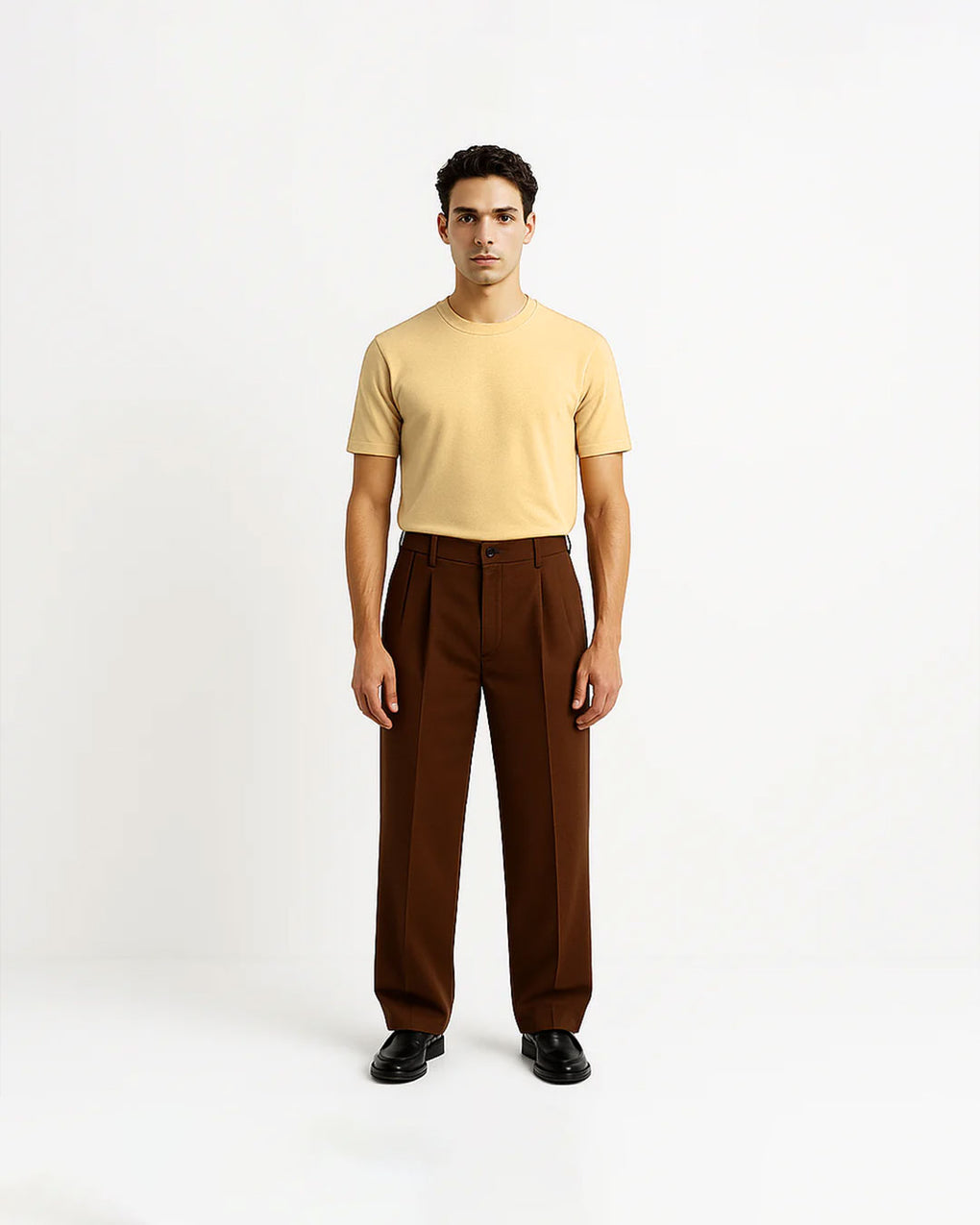 The Classic Tee - Beige (Unisex)
