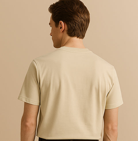 The Classic Tee - Beige (Unisex)