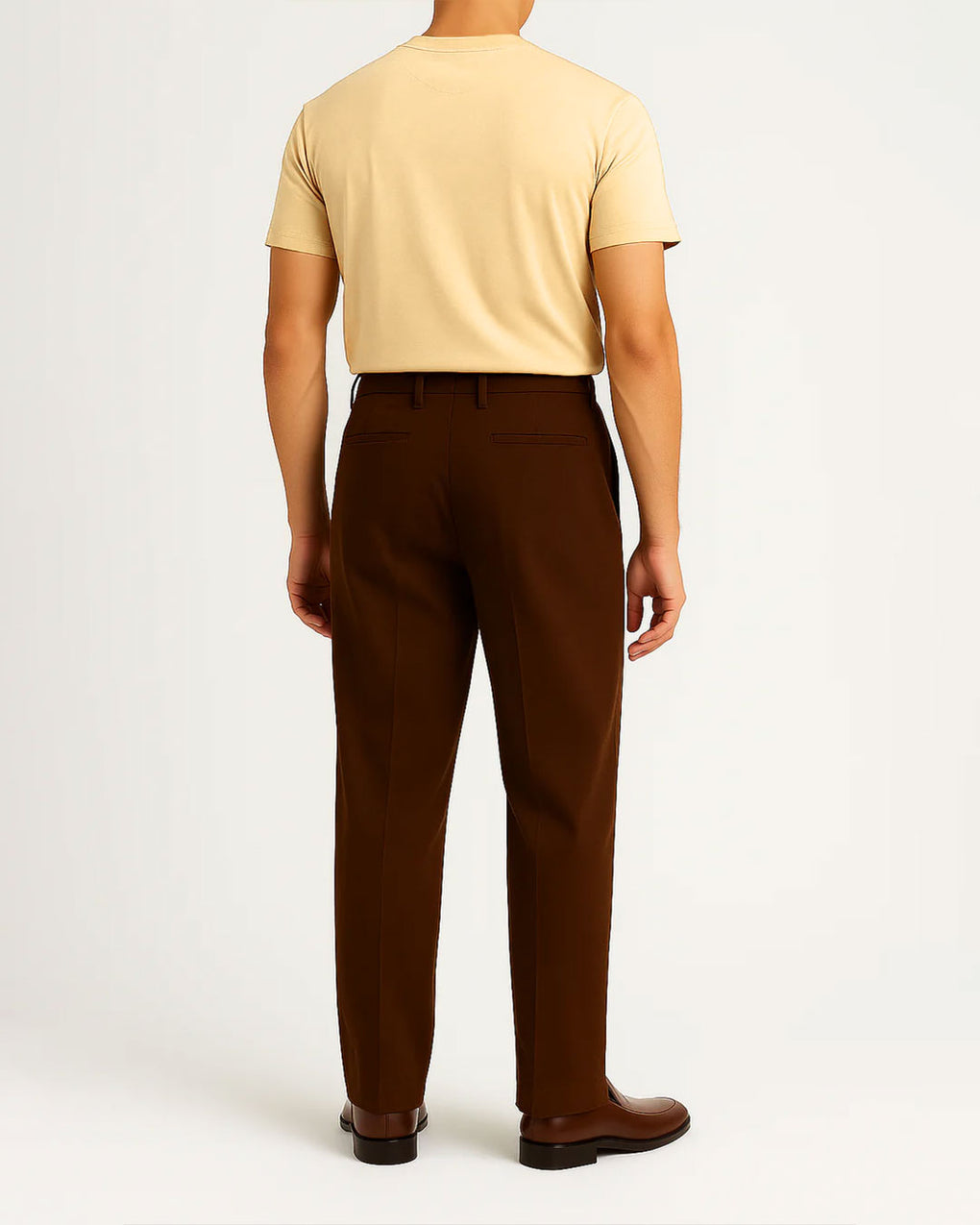 The Everyday Trouser – Walnut Brown (Unisex)