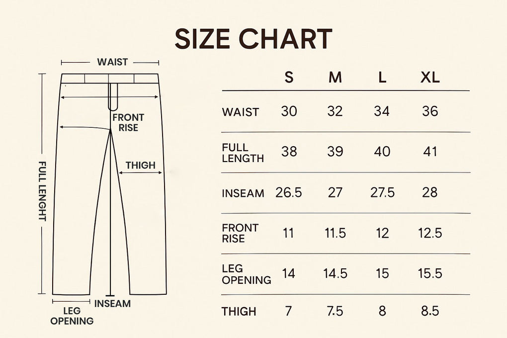 The Everyday Trouser – Walnut Brown (Unisex)